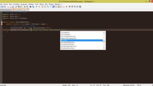 Bài tập Lập trình mạng TCP Socket với ngôn ngữ Java | Code Xàm Đêm Khuya | TCP Socket with Java (2) смотреть онлайн