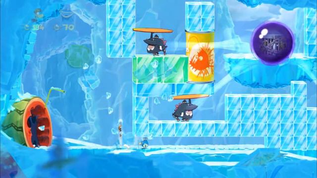 Rayman Origins - Лакомая земля (Босс: Морская змея)