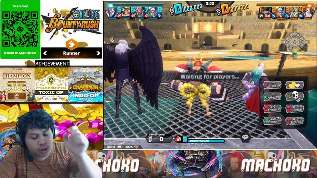 TOP GLOBAL RANK 36, CUMA PAKE 2 RUNNER META INI ! - Bounty Rush Gameplay смотреть онлайн