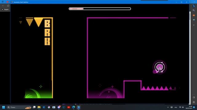 Geometry Dash Subzero PC Recreation v1.0 Showcase