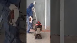 Штробление стен болгаркой без пыли