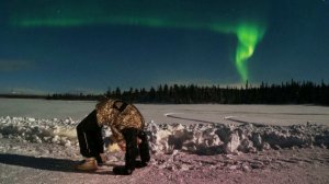 Северное сияние " Аврора " в Мурманске