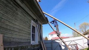 Монтаж КРОВЛИ из металлопрофиля своими руками.