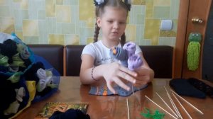 Вера-мамина помощница.Букет из носков. мастер-класс