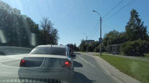 На машине по Пскову