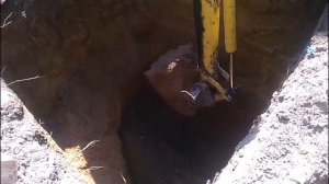 Выгребная яма под ключ из колец КС-20.9 в Крыму