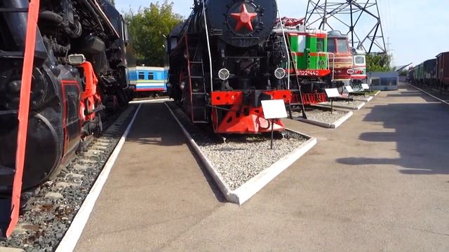 Музей железнодорожной техники в Самаре. смотреть онлайн