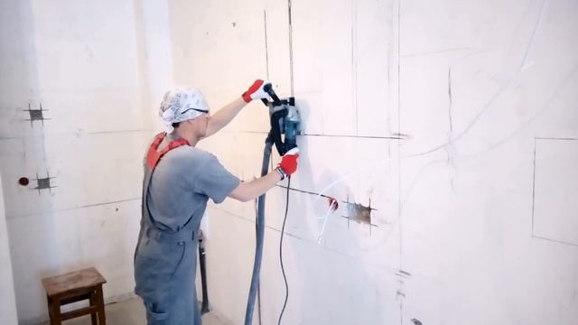 штробление стен под электропроводку