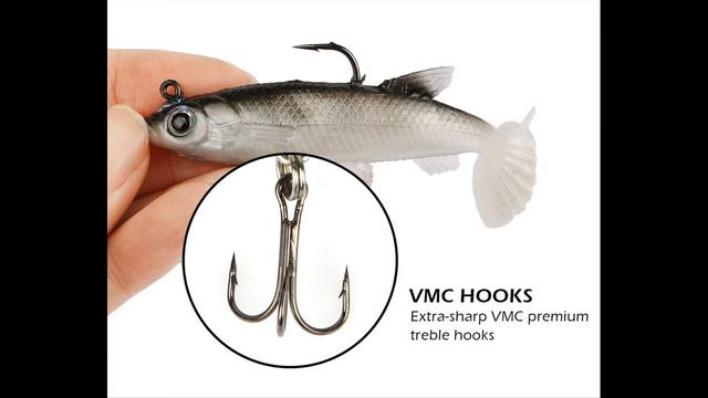 Реалистичные силиконовые рыбки от Goture, 5 шт.лот, 8.5 см, 13 гр. смотреть онлайн