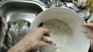 Меговкусная вяленая рыба.Сухой посол.
