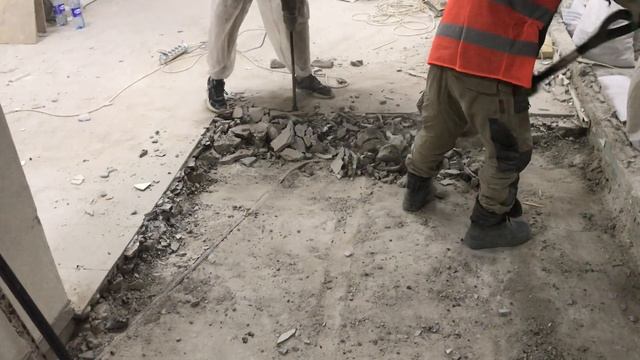 ПЕРЕКРЫТИЕ в ДОМЕ 1917 ГОДА! Демонтаж стяжки 15-20 см