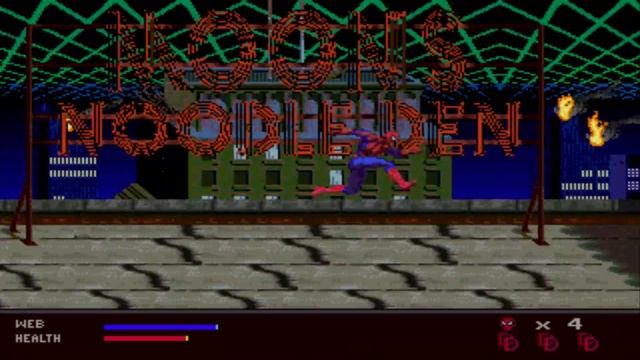 The Amazing Spider-Man: Web of Fire, RetroStation 11K ( 32X ) смотреть онлайн