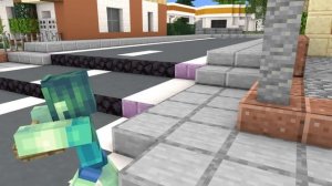 Monster School : Before and After - Baby Zombie - Minecraft Animation