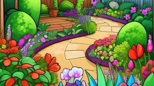 "Волшебный Садовый Рай: Приключения Забытых Цветов"