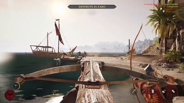 Chivalry 2 | Probamos Arco de Guerra y Ballesta Op | (Armas a larga distancia) смотреть онлайн