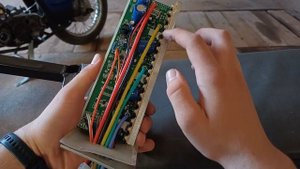 Повышение мощности электромотоцикла 2000w в 2650w!