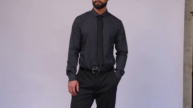 Элегантный образ 20LINE для офиса, встреч и мероприятий | Тренды мужских рубашек 2021 смотреть онлайн