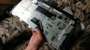 Замена клавиатуры ноутбука, packard dell p5ws0.