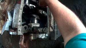 Началось в колхозе утро 3/55. Собираем КШМ и ГРМ А-41.