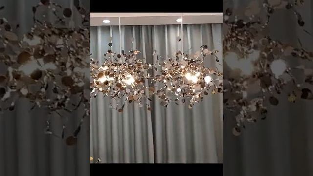 Люстра Terzani Argent D40 Gold смотреть онлайн