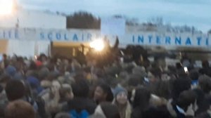 La manifestation du college de ferney Voltaire #2