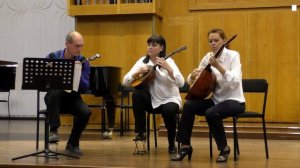 Трио домр Никитин Дмитрий, Ащеулова Марина, Черепанова Елена.
