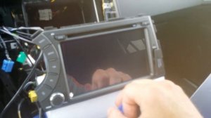 Обзор штатной магнитолы на SSangYong Kyron, Actyon Sports, Actyon на Windows Mobile