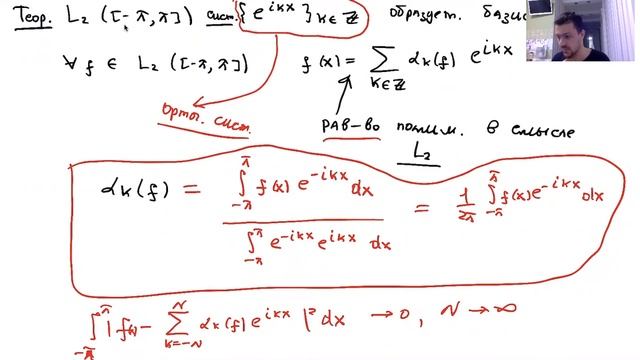 Абсолютно непрерывные функции. Ряды Фурье. смотреть онлайн