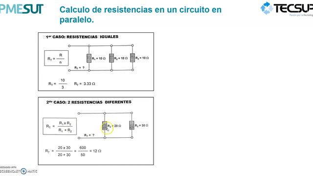 Leyes de OHM, WATT y KIRCHOFF PMESUT смотреть онлайн
