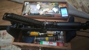 Сайга 9 (9х19) 1800 выстрелов - осмотр бороскопом