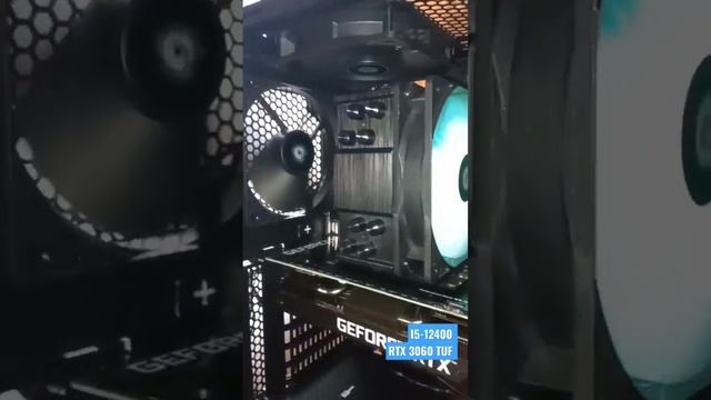 I5-12400, RTX-3060 ASUS TUF GAMING, CORSAIR 2*16Gb, asrock b-660-m phantom gaming