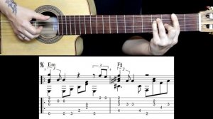 Где-то далеко (Песня о далёкой Родине) | Разбор на гитаре | Ноты Табы