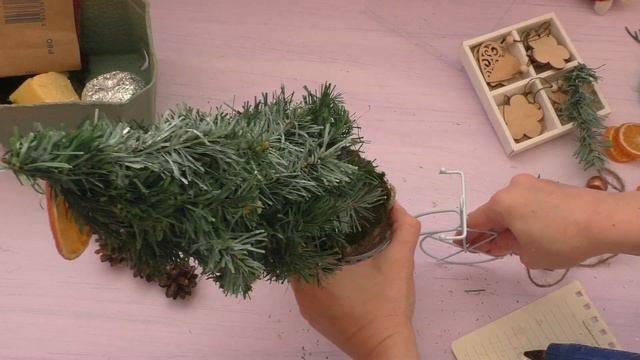 ?Оригинальная елочка?/Елочка на стол/DIY