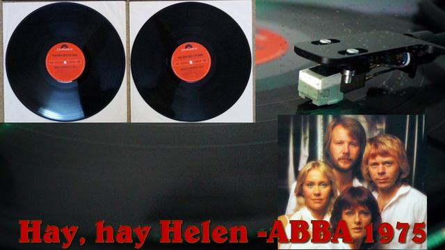 Hay, hay Helen - ABBA 1975 Album "Greatest Hits" Vinyl Disk Виниловые пластинки