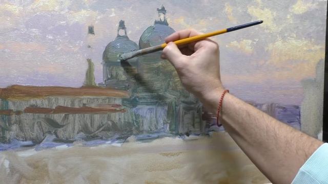 "Вечер Венеции" , х/м 50х80. #oil #artist #howtodraw смотреть онлайн