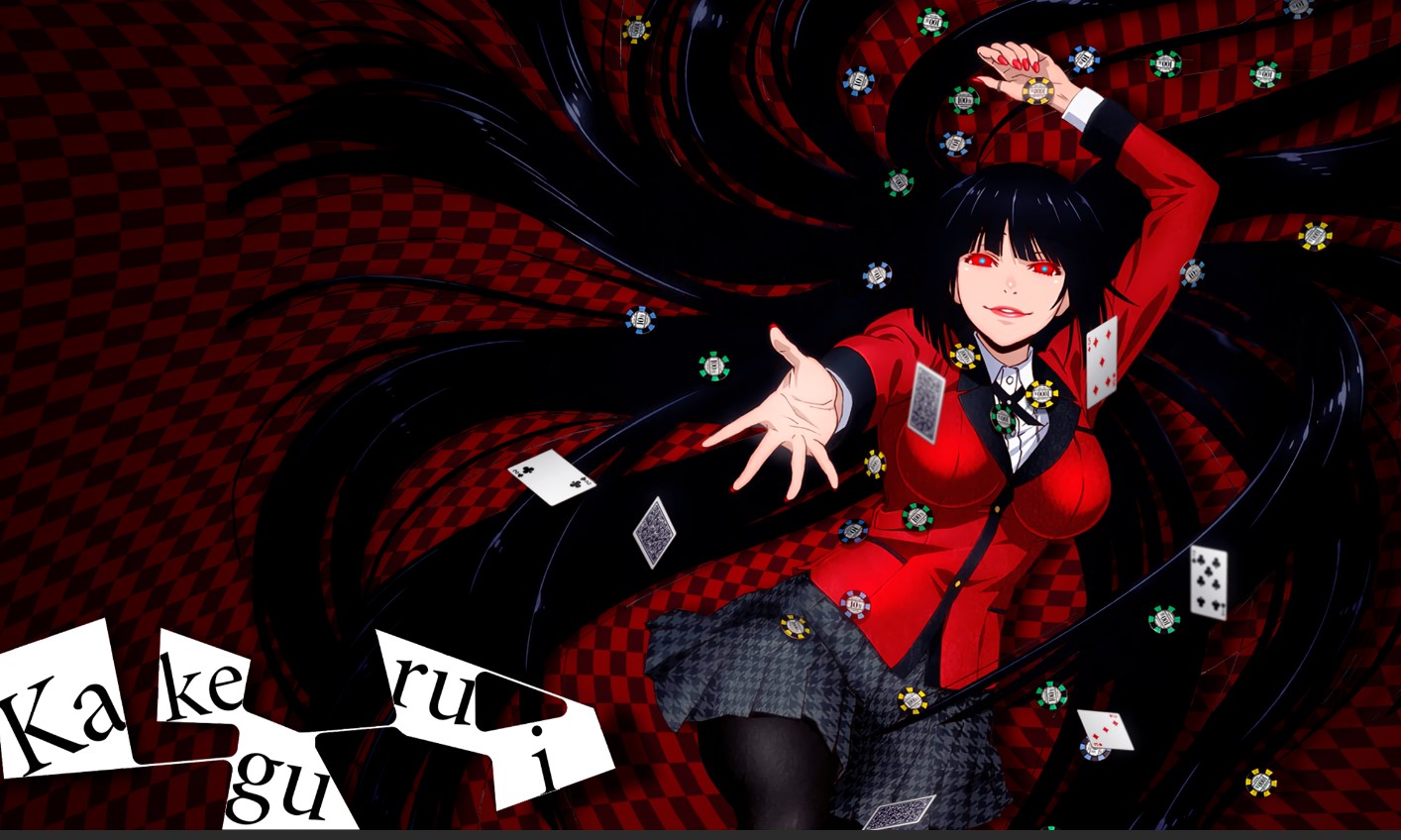Безумный азарт "Kakegurui" Аниме смотреть онлайн