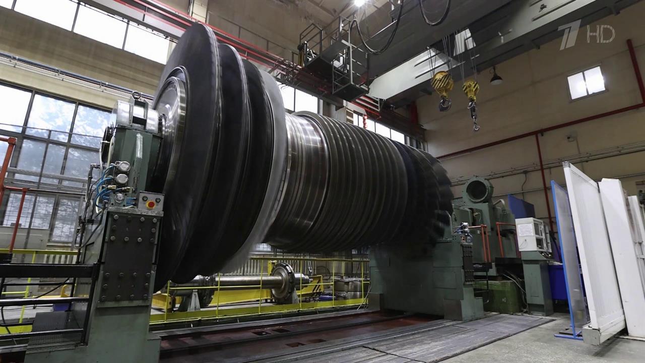 В России представили первую серийную газовую турбину большой мощности