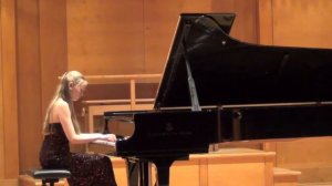 Kristina Miller plays Liszt Rhapsody Espagnole