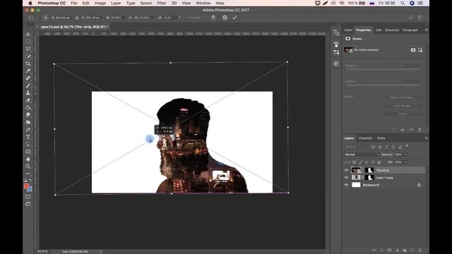 Обработка фото. Используем Cinemagraph - Photoshop