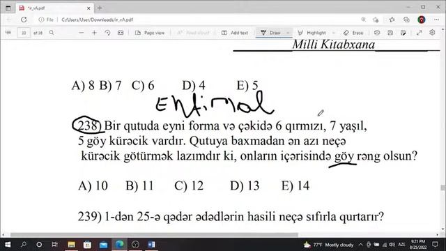 SERTİFİKASİYAYA DƏSTƏK #ibtidairiyaziyyat #sertifikasiya смотреть онлайн