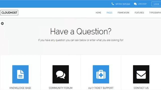 CloudHost WordPress Theme смотреть онлайн