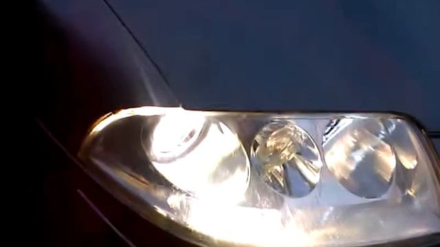 Результат мойки фар и линз, полировки vw passat b5+ смотреть онлайн