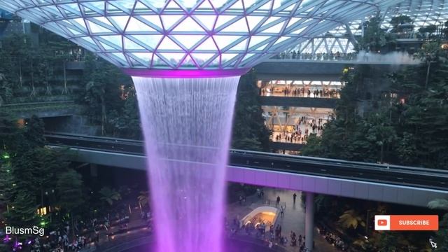 Singapore Fountains | Singapore attractions | Fountain Of Wealth largest fountain in the world смотреть онлайн