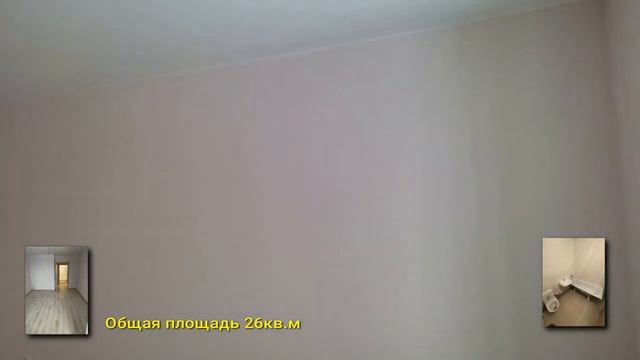 Квартира-студия с отделкой ЖК Ежевика 2