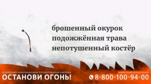 Останови огонь!