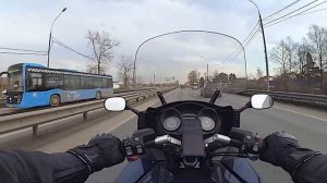 BMW K1200GT .  ЦКАД и прочее....
