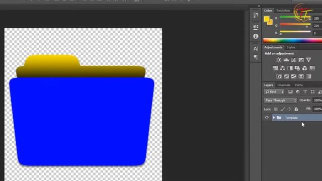How To Create Custom Folder icon in Photoshop (Updated Video) | TechTutorials