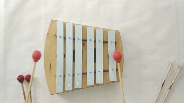 ArtWoodLab Металофон Альт (Пентатонічний) Alto pentatonic Metallophone смотреть онлайн