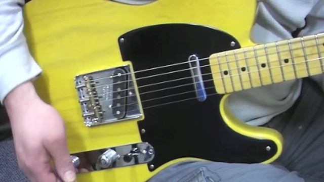 Fender Telecaster '52 Reissue USA (Fender Original Pickups vs Fender Noiseless Pickups) смотреть онлайн