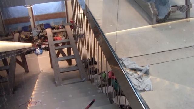 Стеклянное ограждение